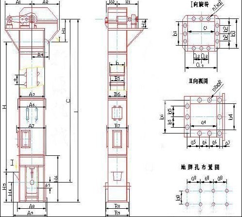 TH環(huán)鏈斗式提升機(jī)